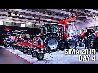SIMA 2019 -DAY 4 - MF IDEAL & MF Hay tools