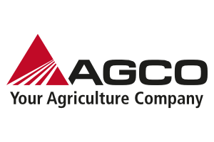 Логотип AGCO – производителя сельскохозяйственной техники и запчастей