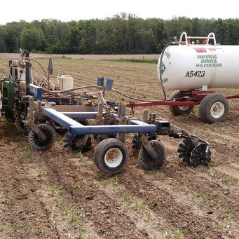 Растениепитатель Blue-Jet Landrunner II для точного внесения удобрений