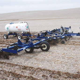 Растениепитатель Blue-Jet Landrunner II для точного внесения удобрений